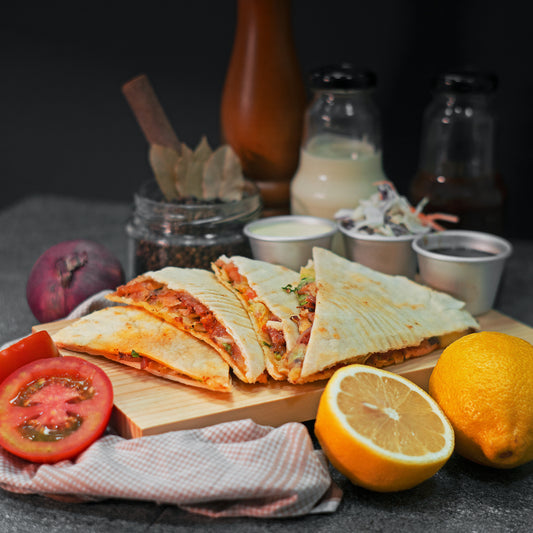 Authentic Chicago BBQ Quesadillas